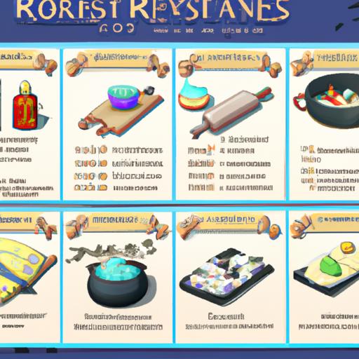 Discover the wide variety of basic cooking recipes available in Pokémon Sword and Shield.