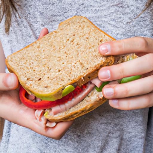 Indulge in the nutritional benefits of gluten-free bread with this mouthwatering sandwich.