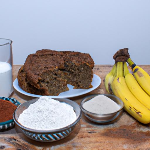 Discover the key ingredients for vegan sugar-free banana bread.