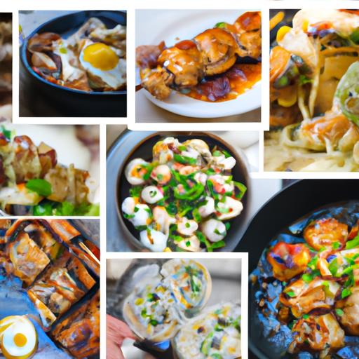Discover the factors that make certain dishes and cuisines popular through a tantalizing collage of flavors.
