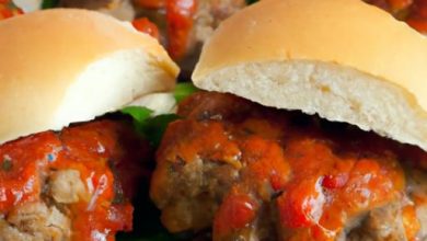 My Heavenly Recipes Meatball Sliders