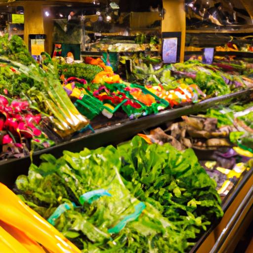 Whole Foods store showcasing a wide range of fresh and organic products.